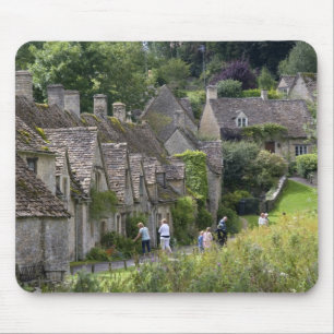 Tapis De Souris cottages en pierre de Cotswold dans le village de