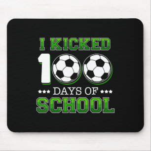 Tapis De Souris Couché 100 Jours Soccer Soccer Sports Garçons