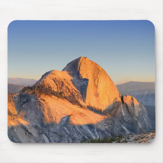 Tapis De Souris Coucher de soleil à moitié dôme du Mont Watkins -  (Devant)