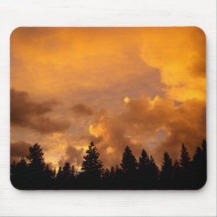 Tapis De Souris Coucher de soleil dans les Sierras