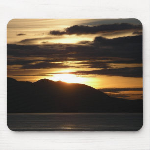 Tapis De Souris Coucher de soleil en Alaska III Photographie magni
