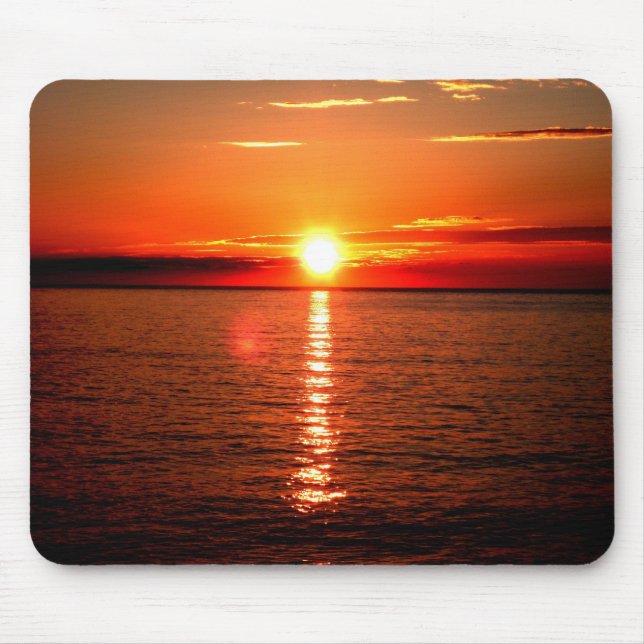 Tapis De Souris Coucher de soleil jamaïcain (Devant)