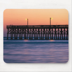 Tapis De Souris coucher de soleil sur la plage de Pier