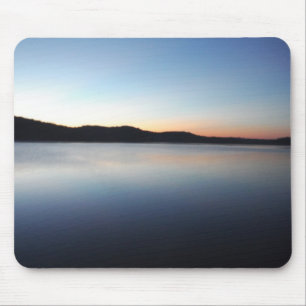 Tapis De Souris Coucher de soleil sur le lac Arrowhead