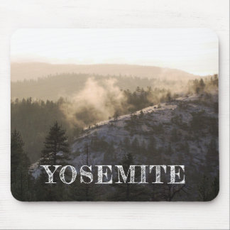 Tapis De Souris Coucher de soleil sur Yosemite