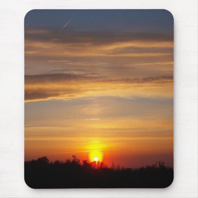 Tapis De Souris Coucher du soleil (Devant)