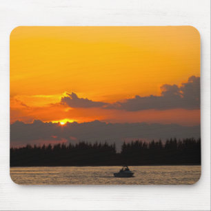Tapis De Souris Coucher du soleil de dissimulation Mousepad