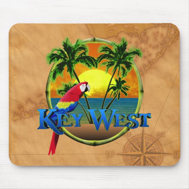 Tapis De Souris Coucher du soleil de Key West (Devant)