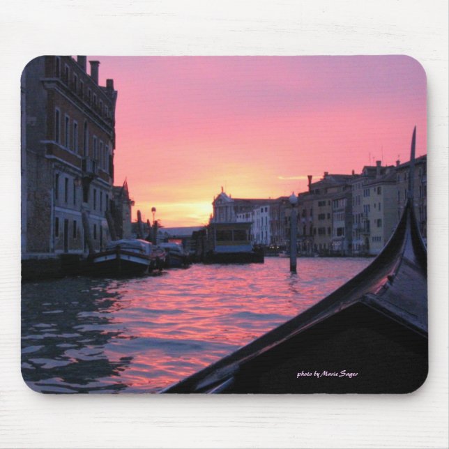 Tapis De Souris Coucher du soleil de Venise (Devant)