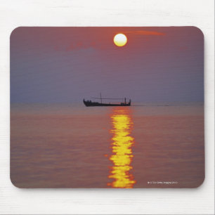 Tapis De Souris Coucher du soleil et mer 2