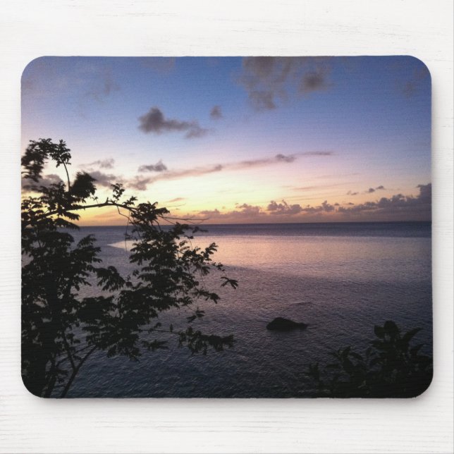 Tapis De Souris Coucher du soleil magique (Devant)