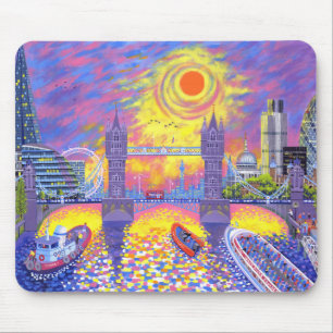 Tapis De Souris Coucher du soleil : Piscine de Londres 2013