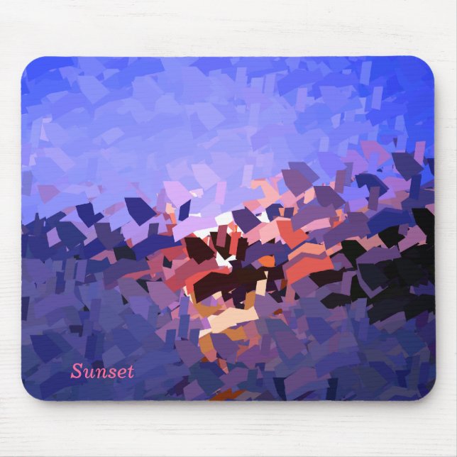 TAPIS DE SOURIS COUCHERS DE SOLEIL (Devant)