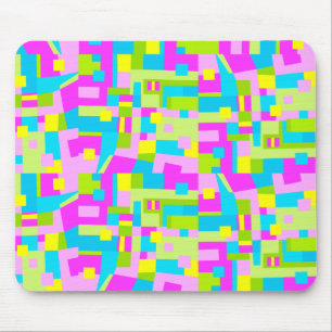 Tapis De Souris Couleur Abstraite