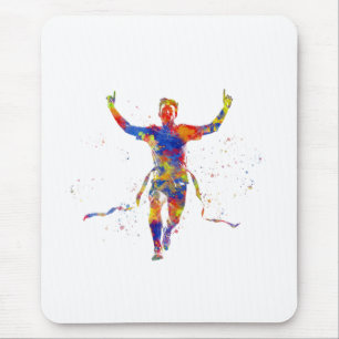 Tapis De Souris Couleur d'aquarelle