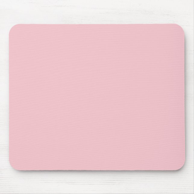Tapis De Souris Couleur rose pâle (Devant)