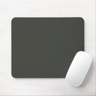 Tapis De Souris Couleur solide d'olive noire