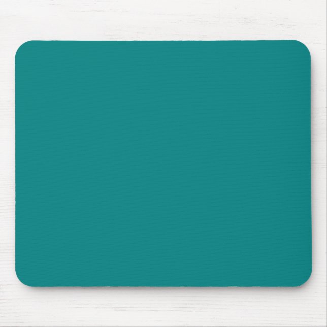 Tapis De Souris Couleur solide turquoise (Devant)