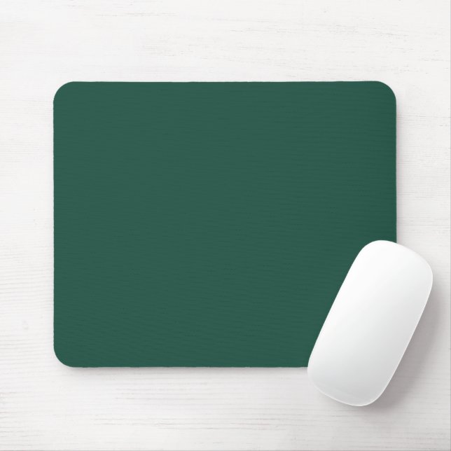 Tapis De Souris Couleur solide verte Brunswick (Avec souris)