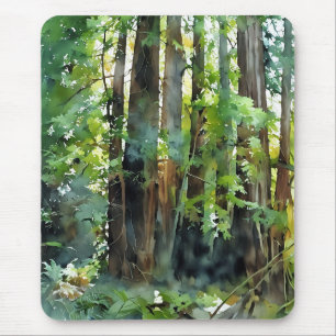 Tapis De Souris Couleur vive pittoresque Mousepad