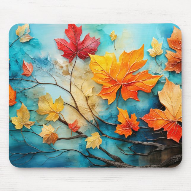Tapis De Souris Couleurs D'Automne (Devant)