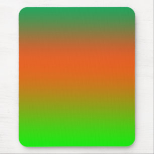 Tapis De Souris Couleurs d'imaginaire orange vert - coussin mose