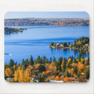 Tapis De Souris Couleurs splendides de la chute chez Bellevue
