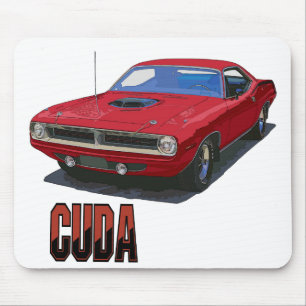 Tapis De Souris Coupe Cuda 1970