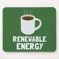 Coupe du café d'énergie renouvelable