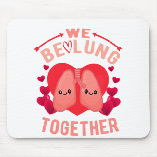 Tapis De Souris Couple de thérapeute respiratoire Nous sommes ense