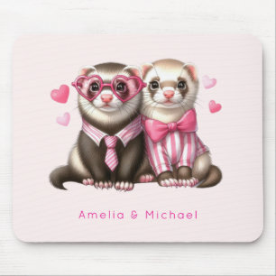 Tapis De Souris Couple mignon en amour