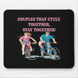 Tapis De Souris Couples qui font un cycle ensemble