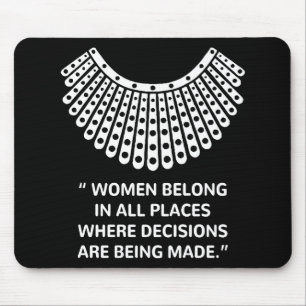 Tapis De Souris Cour suprême RUTH BADER GINSBURG Rbg