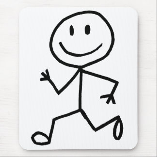 Tapis De Souris Coureur de Stickman
