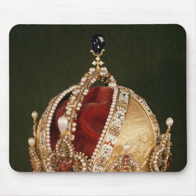 Tapis De Souris Couronne de couronnement de Rudolph II, c.1576 (Devant)