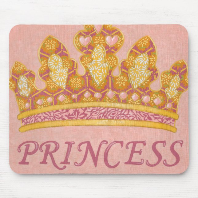 Tapis De Souris Couronne princesse juive par Chariklia Zaris (Devant)