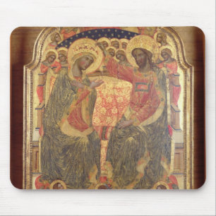 Tapis De Souris Couronnement de la Vierge, 1372