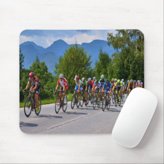 Tapis De Souris course cycliste