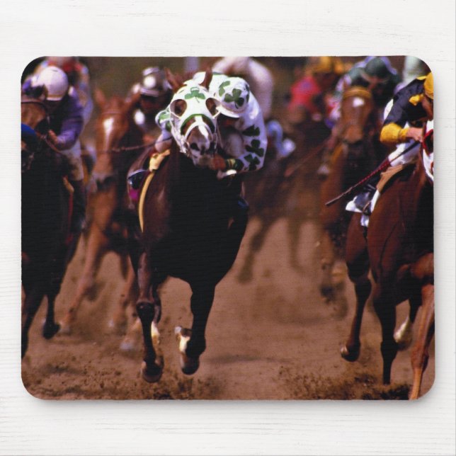 Tapis De Souris Course de chevaux (Devant)