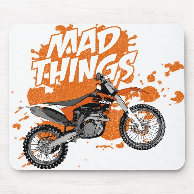 Tapis De Souris Course de moto (Devant)
