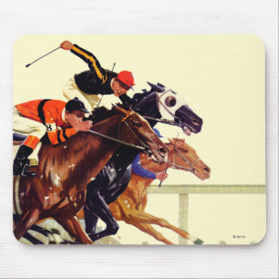 Tapis De Souris Course de pur sang
