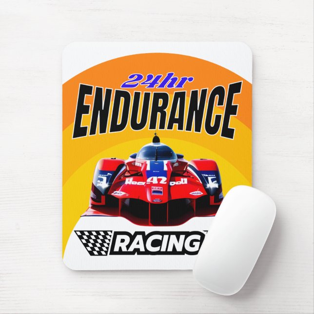 TAPIS DE SOURIS COURSE D'ENDURANCE (Avec souris)