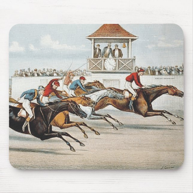 Tapis De Souris Course SUPÉRIEURE à la victoire (Devant)