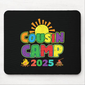 Tapis De Souris Cousin Camp 2025 Vacances en famille Camping été C