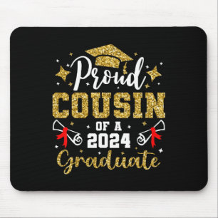 Tapis De Souris Cousin D'Un Diplômé De 2024 Pour Diplôme Familial
