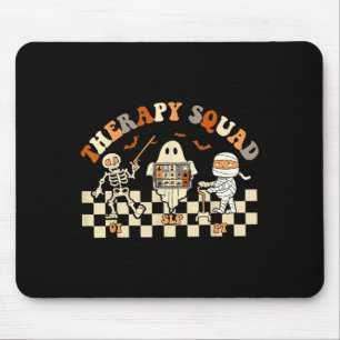 Tapis De Souris Coûts de l'infirmière d'Halloween de l'équipe de t
