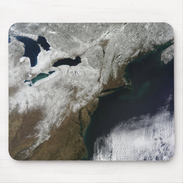 Tapis De Souris Couverture de neige s'étendant du Canada (Devant)
