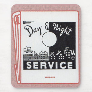 Tapis De Souris couverture de vieux matchs Service de jour et de n