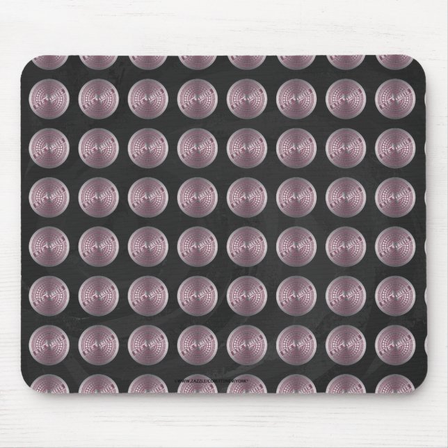 Tapis De Souris Couvertures de trou NYC (Devant)