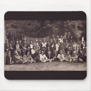 Tapis De Souris Cowboy Old Timers Mousepad